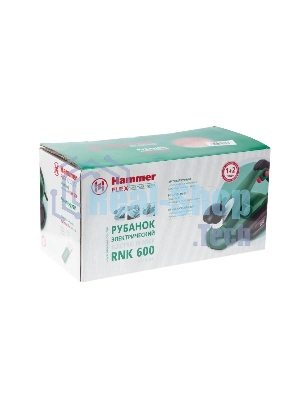 Рубанок Haммer Flex RNK600 12598 147-004 Рубанок 600Вт 17000об/мин нож 82мм срез 1-2мм