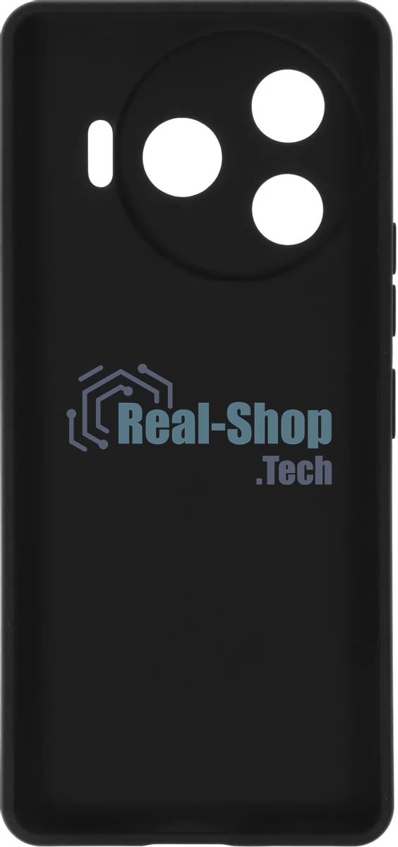Чехол (клип-кейс) BoraSCO для Tecno Camon 30 Pro Silicone Case черный (73278)