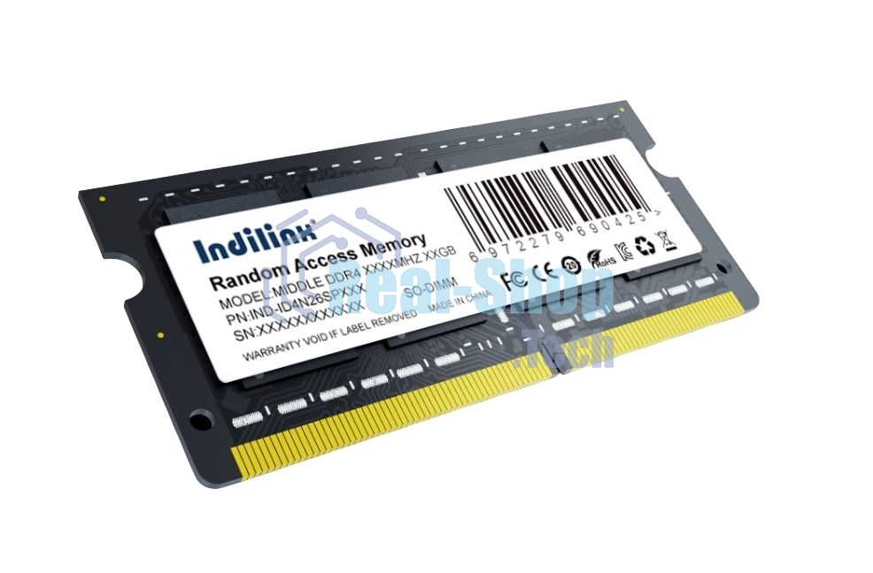 Оперативная память Indillinx, DDR4, 16GB (1x16 GB), 3200 MHz, CL22, SO-DIMM