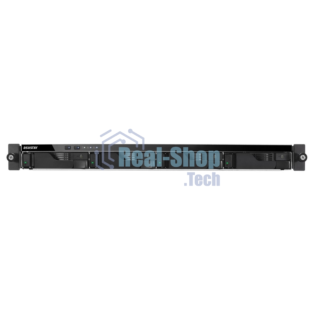 Сетевой накопитель ASUSTOR AS6504RD 4Bay/Intel Atom C3538, 2.1GHz/8GB DDR4/noHDD,LFF(HDD,SSD),/2x1GbE(LAN)/4xUSB3.2; 90IX01H0-BW3S00