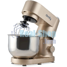 Миксер планетарный Domfy DSC-KM301 1200Вт золотистый Миксер планетарный Domfy DSC-KM301 1200Вт золотистый