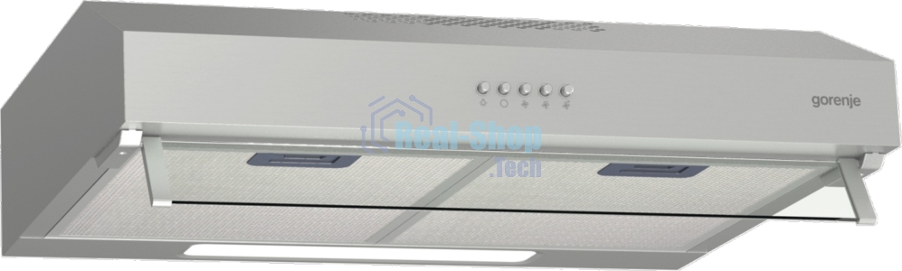 Вытяжка подвесная Gorenje WHU629EX/M нержавеющая сталь, 60 см, 249 м³/ч, 67 дБ