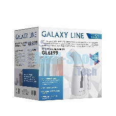 Отпариватель Galaxy Line GL 6199 белый, 1000 Вт, 17 г/мин, 170 мл