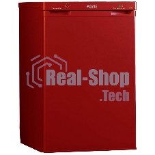 Холодильник Pozis RS-411 рубиновый однокамерный 84/14 л морозилка сверху, капельная система