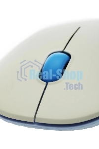 Мышь беспроводная Acer OMR205 белый/голубой, 1200 dpi, радиоканал, USB, кнопки - 3