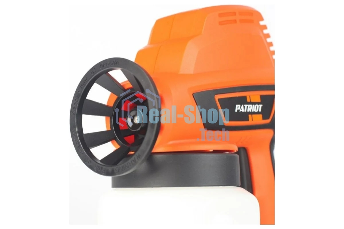 Краскопульт электрический PATRIOT SG110гибкая насадка, 110 Вт., 60 DIN/сек, 300 мл/мин. Резервуар: 800 мл