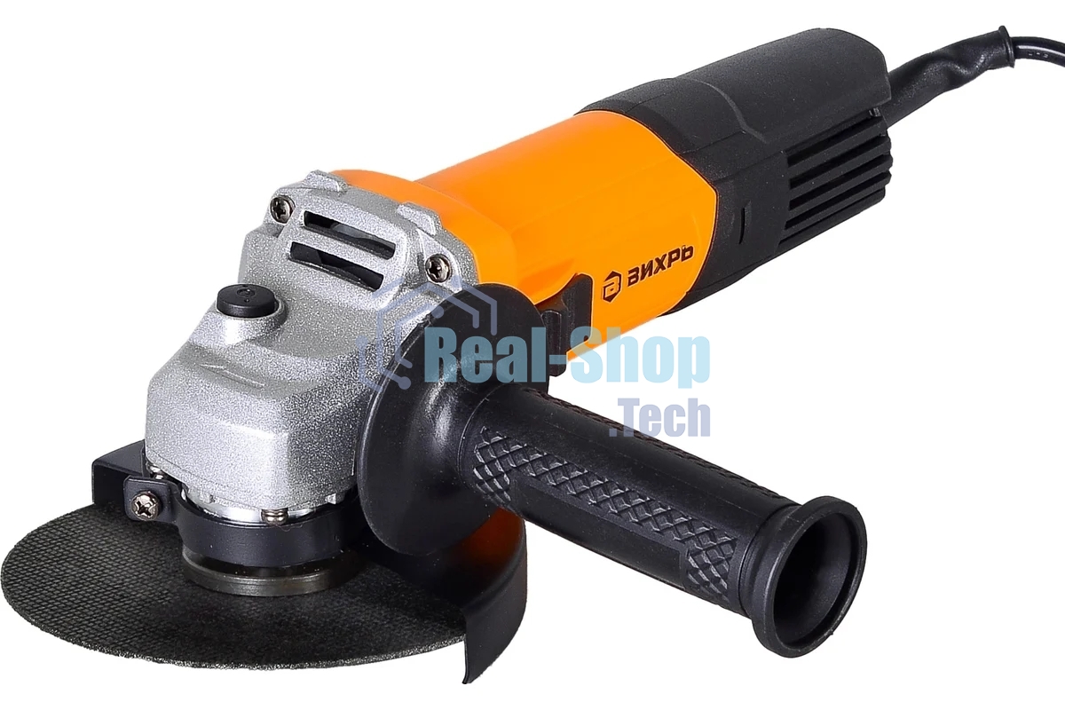 Угловая шлифовальная машина ВИХРЬ УШМ-115/650 Угловая шлифовальная машина 72/12/3 650 Вт, 11000 об/мин, 115 мм, 1.6 кг
