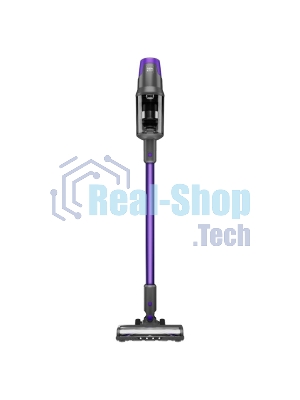 Пылесос вертикальный Centek CT-2572 фиолетовый/черный, питание от аккумулятора, 230 Вт, уборка сухая, пылесборник 1.2 л, работа от АКБ max 90 мин