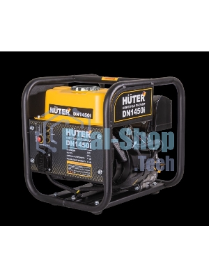 Электрогенератор бензиновый инверторный Huter DN1450i, 1.3 кВт, 96 дБ, 12.42 кг