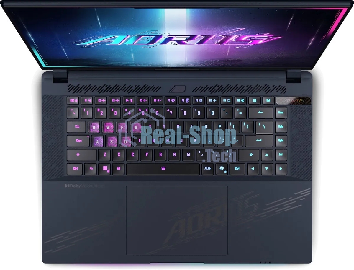 Ноутбук Gigabyte AORUS MASTER 16 AM6H Intel Ultra 9 275HX/32Gb/SSD 1Tb/RTX 5080 16Gb/16