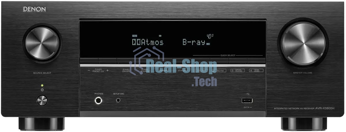 Ресивер AV Denon AVCX3800HBKE2 9.2 черный