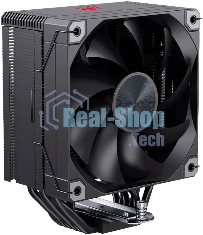 Устройство охлаждения(кулер) Bloody AC-12 Soc-AM5/AM4/1200/1700/1851 черный 4-pin 14-26dB Al+Cu 230W 582gr Ret (AC-12-230-BK)