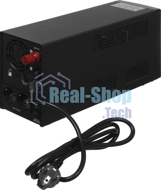 Источник бесперебойного питания Powercom Infinity INF-3000 / 3000 ВA / 1800 Вт / 2 x CEE 7 (евророзетка)