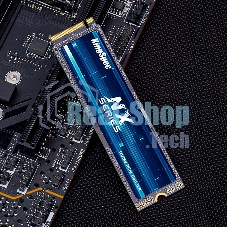 Накопитель SSD KingSpec NX-512, 512Gb, PCIe 3.0 x4, M.2 2280, NVMe, R/W 3400/3100