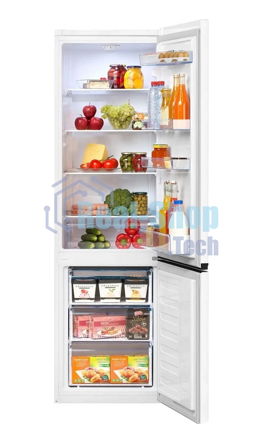 Холодильник Beko B1RCSK312W белый двухкамерный 213/87л морозилка снизу