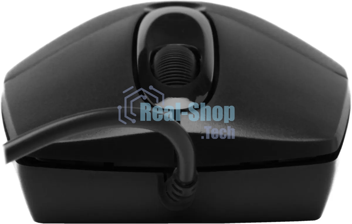 Мышь проводная A4Tech OP-720S черный, 1200 dpi, USB, кнопки - 3
