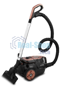 Пылесос Vitek VT-8117(BK) коричневый/черный, 450/2200 Вт, уборка сухая, пылесборник циклонный фильтр, 2,5 л