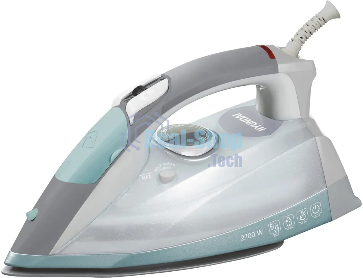 Утюг Hyundai H-SIP2700 2700 Вт белый/серый