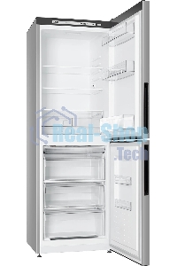 Холодильник Atlant 4612-181 серебристый двухкамерный 182/119л морозилка снизу