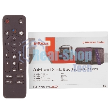 LED проектор InFocus IN3018SL Crusader Master DLP, 450 lm, FullHD, (1.2:1), HDMI 2.0 (eARC) USB-A 2.0, AUX, Bluetooth 5.1/BLE, wi-fi 2.4/5GHz, 2х10W Dolby Audio, до 25000ч., 1.57 кг батарейка