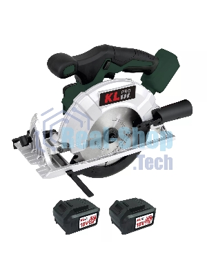Профессиональная пила циркулярная бесщеточная KLPRO KLDAT18B-50 (18 В/5,0 А·ч)