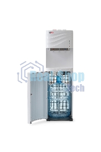 Кулер для воды AEL LC-AEL-840а, напольный, НАГРЕВ/ОХЛАЖДЕНИЕ КОМПРЕССОРНОЕ, 3 крана, белый, 00226