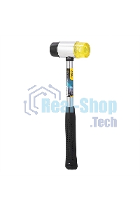 Рихтовочный молоток Deli DL5340 Длина 315 мм, боек резина+пластик (содержит железный песок, не отскакивает при ударе), рукоятка сталь с резиновым покрытием