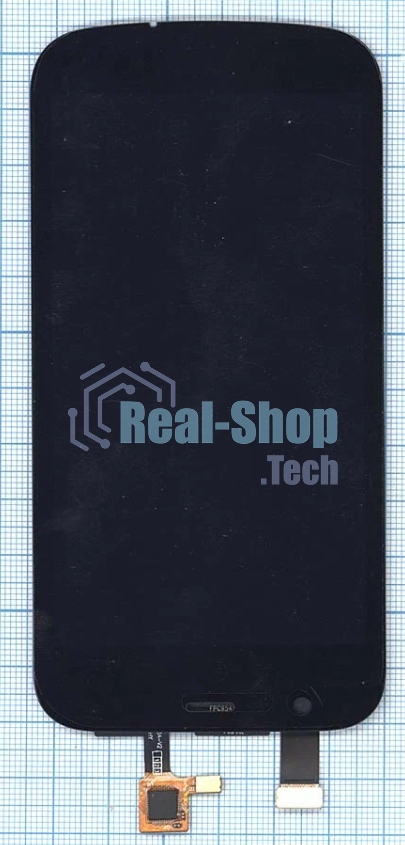 Дисплей для Nokia 1, черный