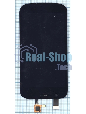 Дисплей для Nokia 1, черный