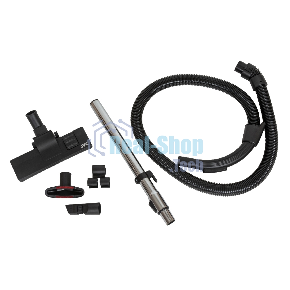 Пылесос JVC JH-VC423 синий/серый, 420/2400 Вт, уборка сухая, пылесборник контейнер, 3 л.