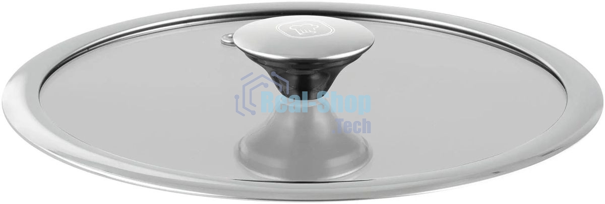 Крышка Rondell Modern RDA-1740, 28 см, руч.серый