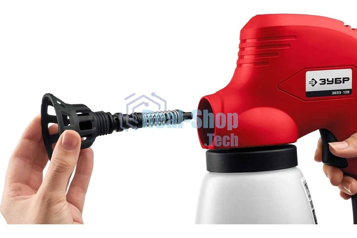 Краскопульт электрический безвоздушный Зубр 120 Вт ЗКПЭ-120