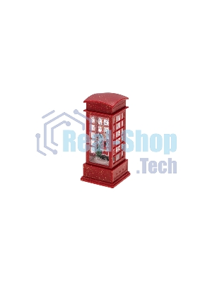 Светильник декоративный (фигура) Neon-night Телефонная будка с эффектом снегопада и подсветкой