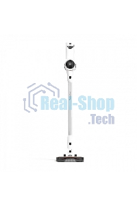 Пылесос вертикальный BQ VCA0103H белый/черный, 2 в 1 вертикальный и компактный / технология циклон, эффективный сбор пыли и простота экплуатации / Quiet performance, низкий уровень шума / до 30 мин непрерывной работы / для эффективной уборки удобный индик