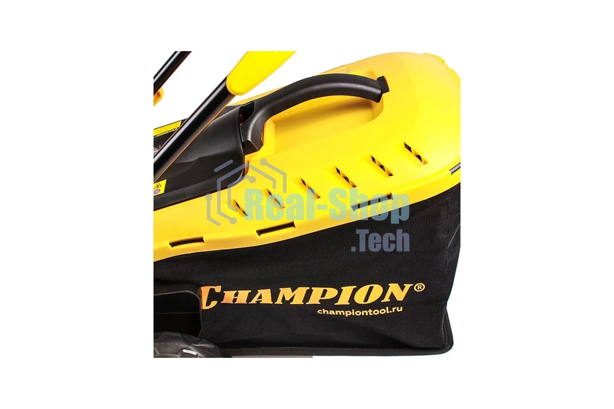 Газонокосилка электрическая Champion EM3815, от сети, 1600 Вт