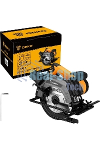 Дисковая (циркулярная) пила DEKO CS1250-D, 1250Вт, 165мм диск
