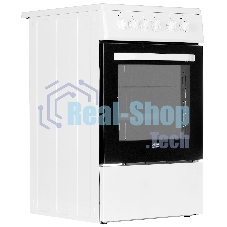 Плита электрическая Beko FFSS57000W белый, конфорок 4 электрических, духовка 60 л, 50 см x 85 см x 60 см