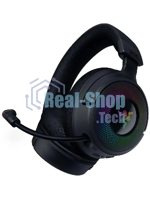 Гарнитура Razer Kraken V4 чёрный, беспроводная, bluetooth, до 70 ч, подсветка