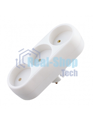 Сетевой адаптер СТАРТ SA1/3-L, 3 розетки, до 10А, IP20, белый