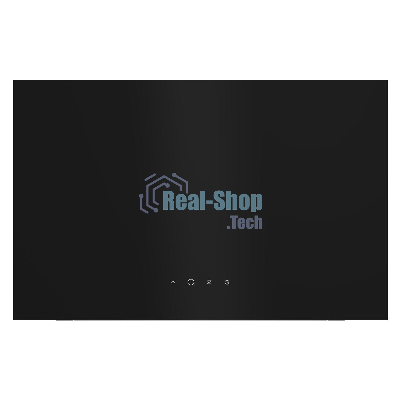 Вытяжка наклонная Indesit INHV 6FLM BL черный, 60 см, 408 куб. м/ч, 56 дБ