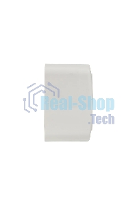 Розетка EKF Basic Минск EGR16-128-10 2-местная ОП 16А с заземлением белая