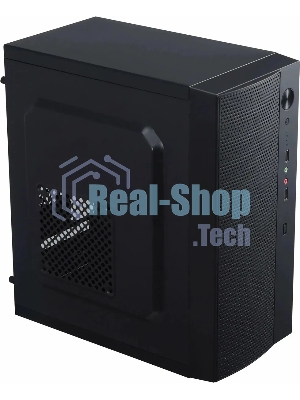 Компьютерный корпус Accord ENTRY ACC-242B черный без БП mATX 2xUSB 2.0 audio