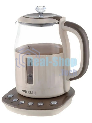 Чайник электрический Kelli KL-1373 кофейный