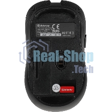 Мышь беспроводная Defender Gassa MM-105 красный, 1600 dpi, радиоканал, USB, кнопки - 6