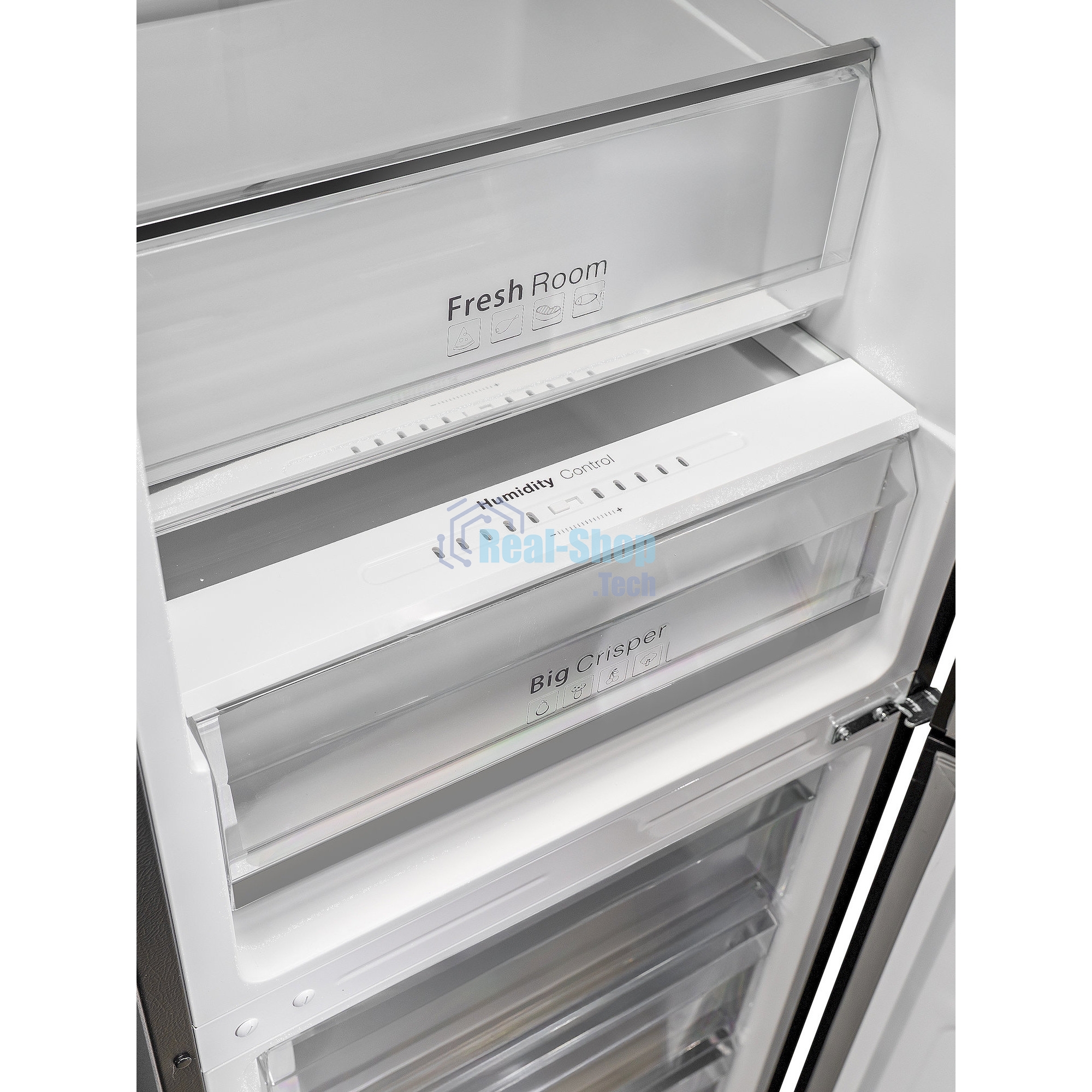 Холодильник DeLonghi DCS 19NFI NB DAMIANO черный двухкамерный 230/100л морозилка снизу, No Frost