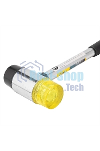 Рихтовочный молоток Deli DL5340 Длина 315 мм, боек резина+пластик (содержит железный песок, не отскакивает при ударе), рукоятка сталь с резиновым покрытием