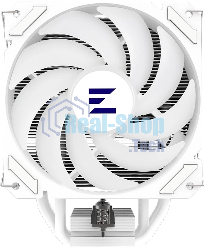 Кулер ZALMAN CNPS9X PERFORMA WHITE ARGB, 120мм FAN, 4 HEAT PIPES, 4-PIN PWM, 700-1800 RPM, 28DBA MAX, HYDRO BEARING, FULL SOCKET SUPPORT