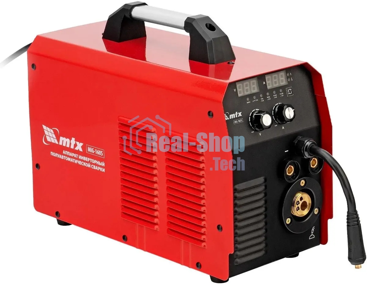 Аппарат инвертор. полуавтомат. cварки MTX MIG-160S, 160A, ПВ 60%, катушка 5 кг