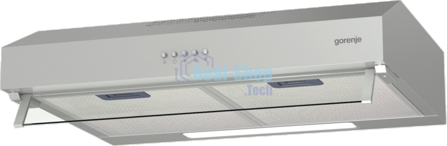 Вытяжка подвесная Gorenje WHU629EX/M нержавеющая сталь, 60 см, 249 м³/ч, 67 дБ