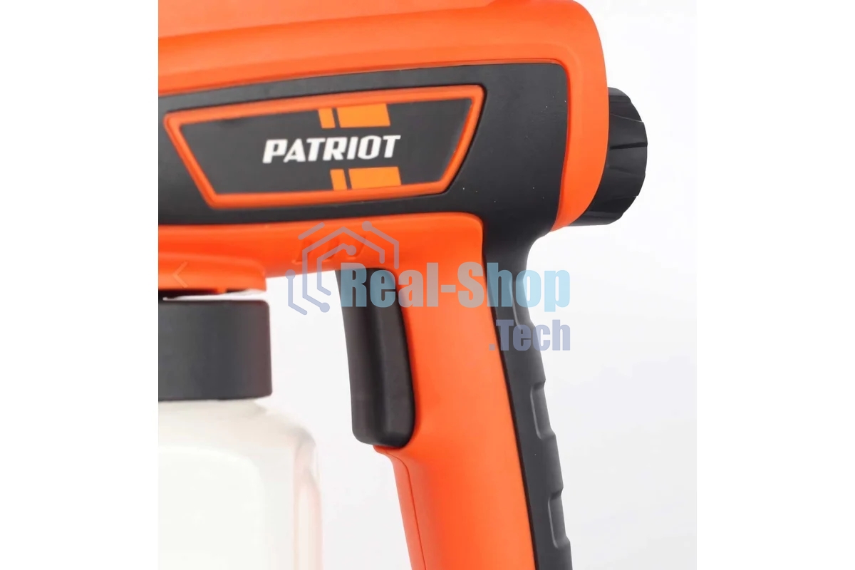 Краскопульт электрический PATRIOT SG110гибкая насадка, 110 Вт., 60 DIN/сек, 300 мл/мин. Резервуар: 800 мл
